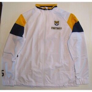 BSN Sports Men's Full Zip Lightweight Jacket Bulldog Logo NWOT Size L